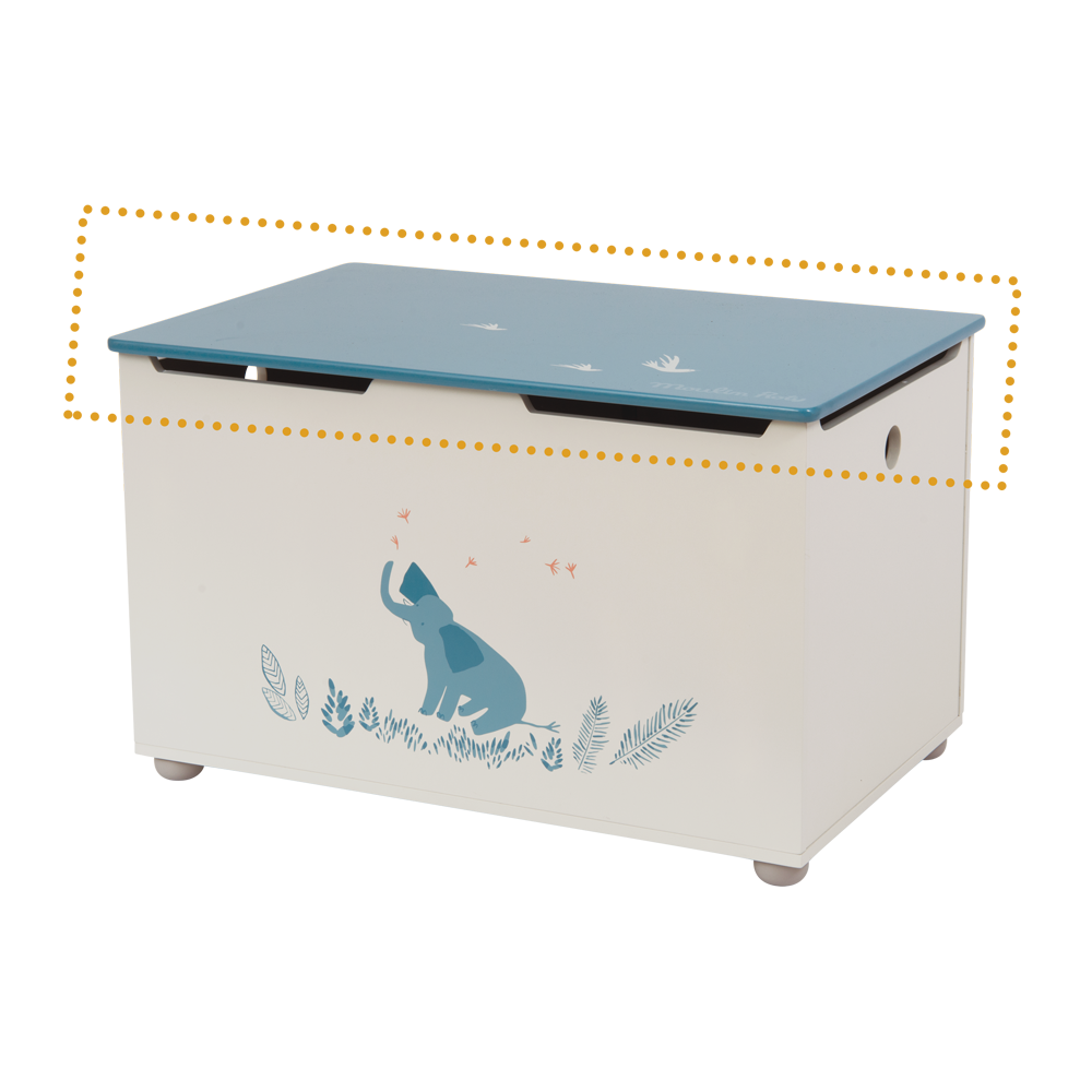 Couvercle pour coffre à jouets Sous Mon baobab