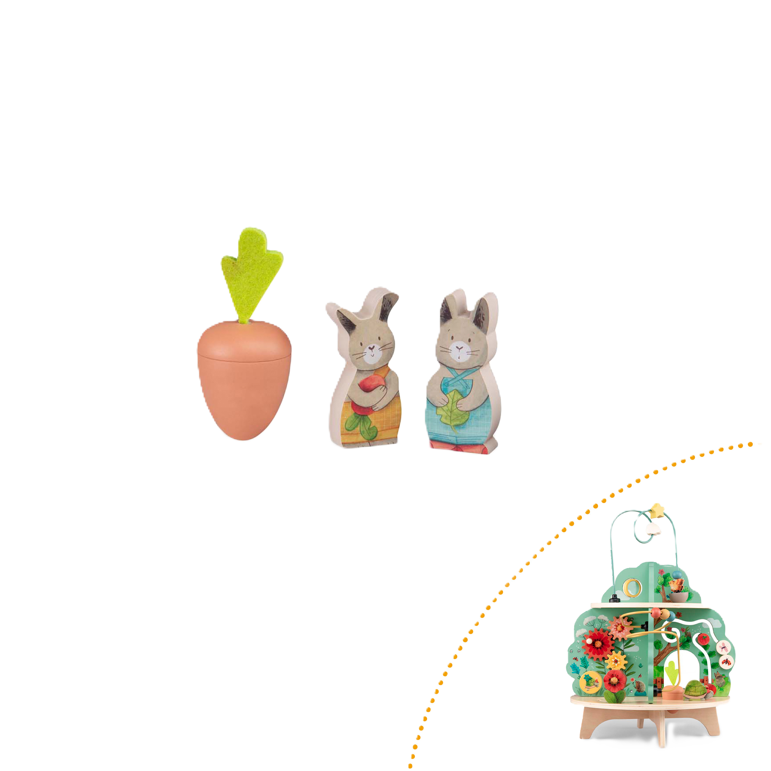 Kit 2 lapins + radis