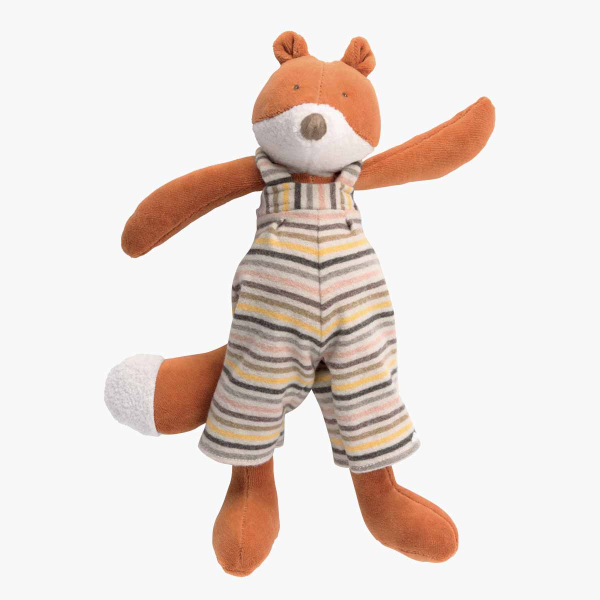 Peluche Gaspard le renard Les Petits Freres La Grande Famille Moulin Roty 