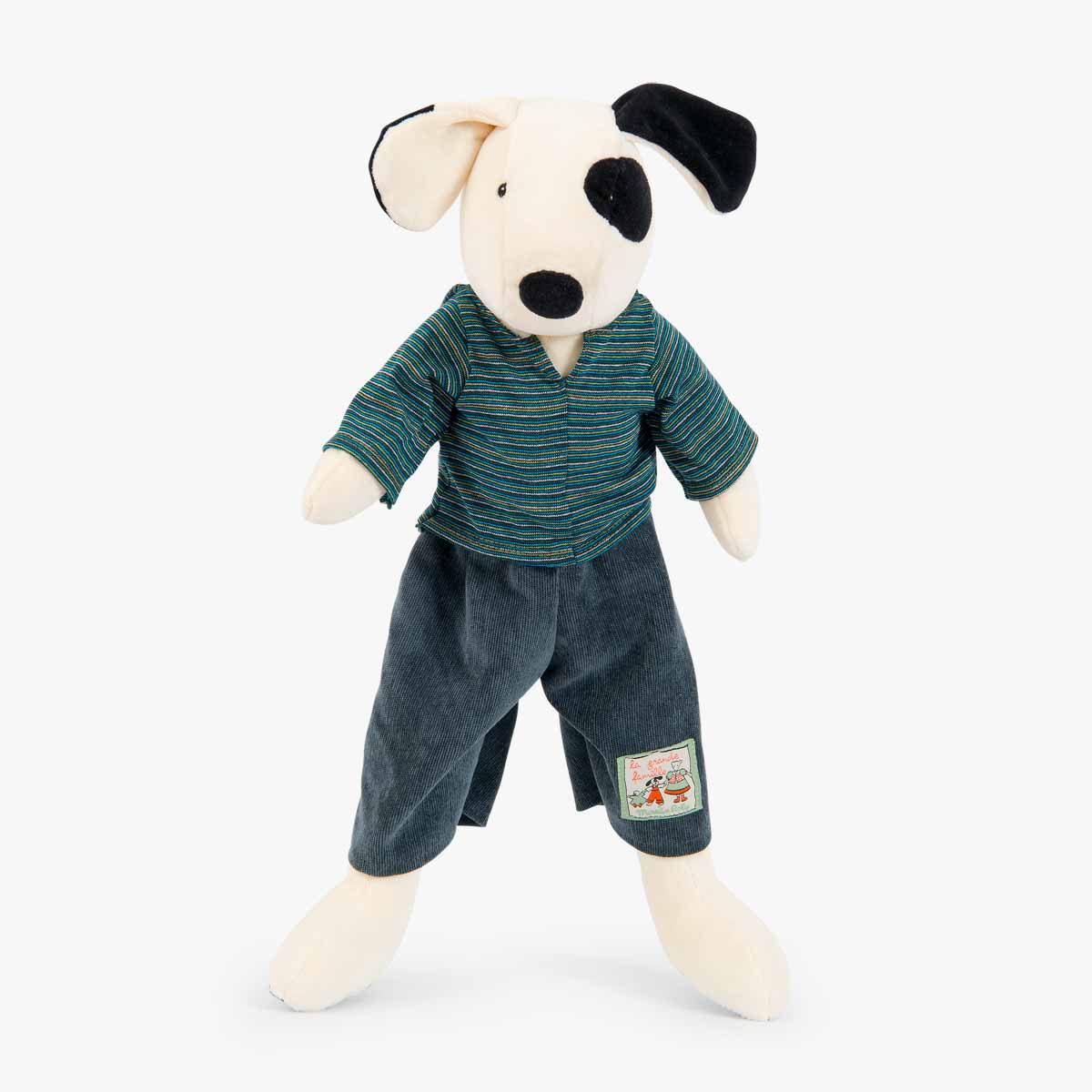 Peluche Julius le chien 50 cm La Grande Famille Moulin Roty
