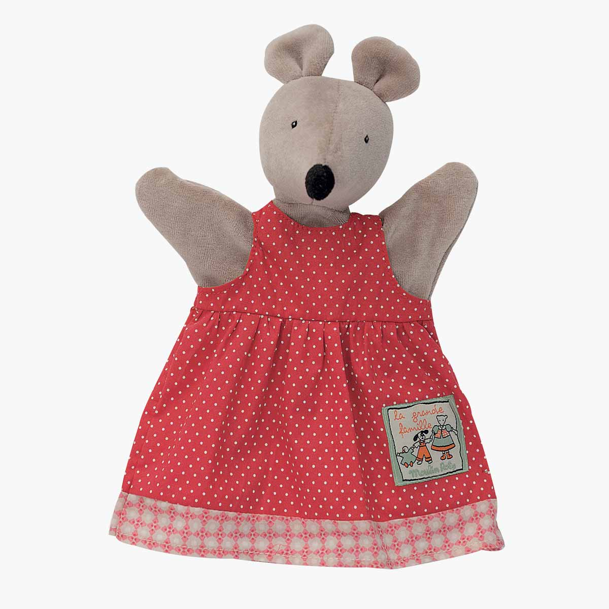 Nini la souris Les Marionnettes La Grande Famille Moulin Roty