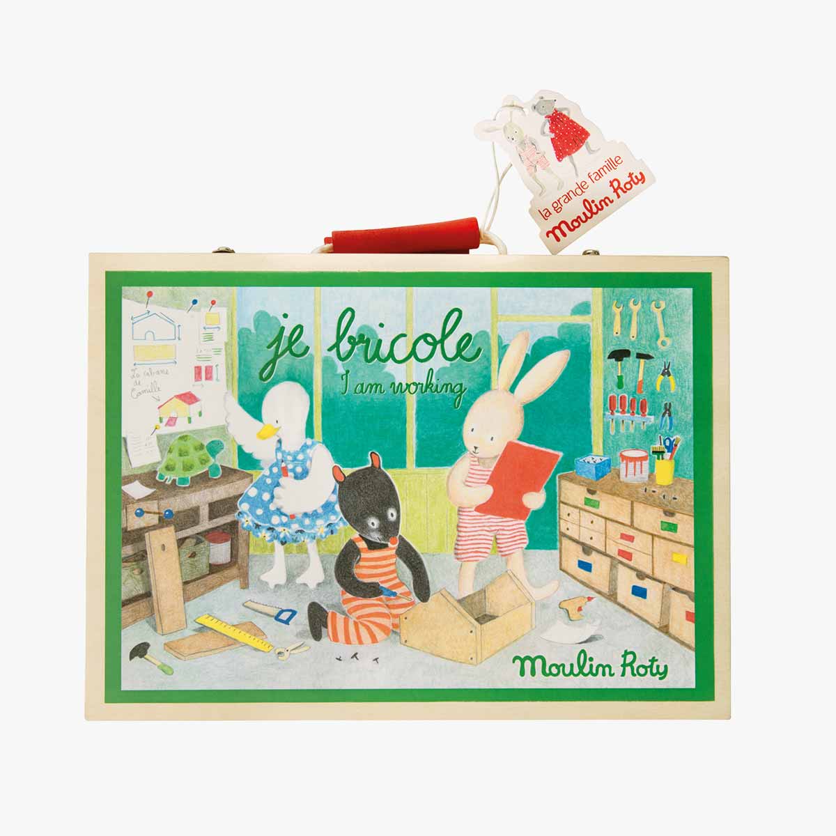 Valise Je bricole La Grande Famille Moulin Roty