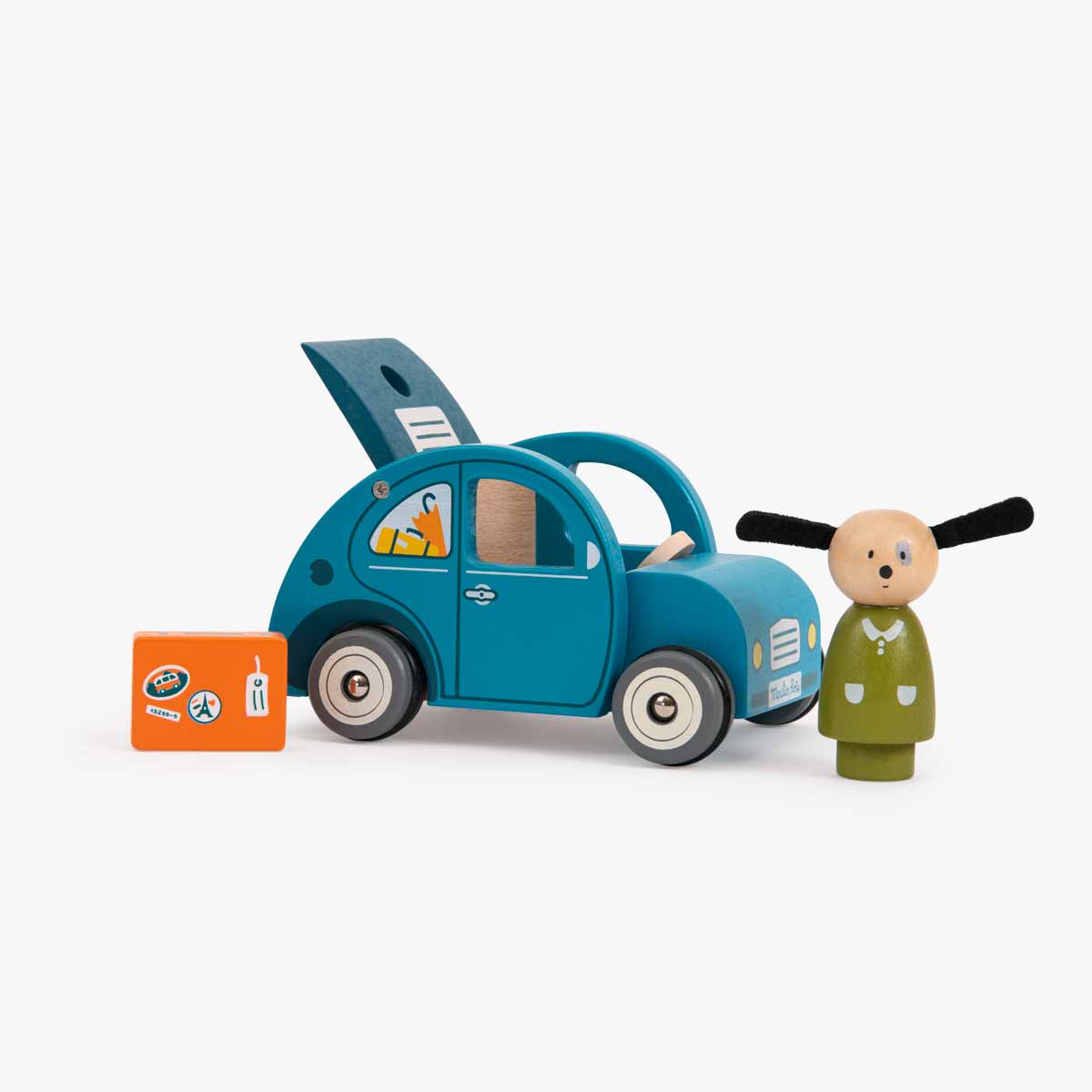 Voiture weekend en bois La Grande Famille Moulin Roty