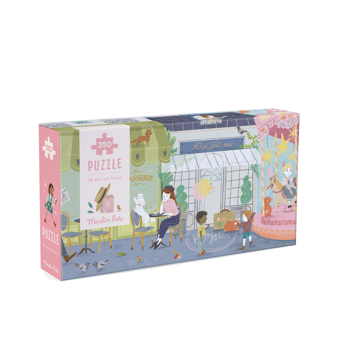 Puzzle 10 rue des lilas 350 pcs Les Parisiennes Moulin Roty