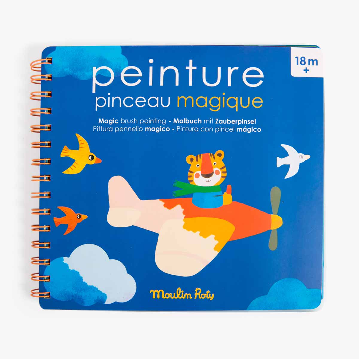 Peinture pinceau magique Les Popipop Moulin Roty
