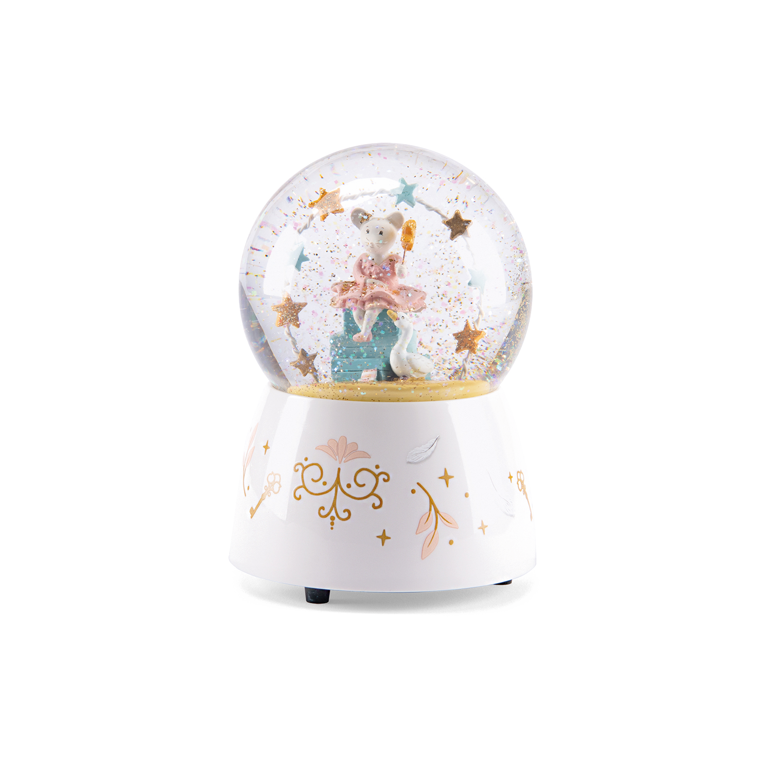 Boule à neige musicale souris La petite école de danse Moulin Roty