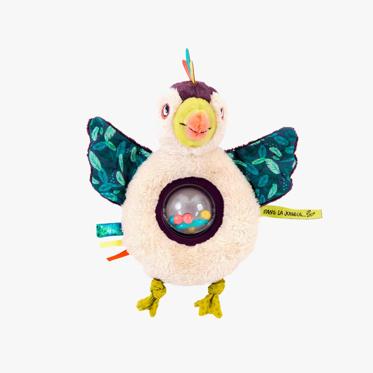 Hochet bille Pakou Dans la jungle Moulin Roty