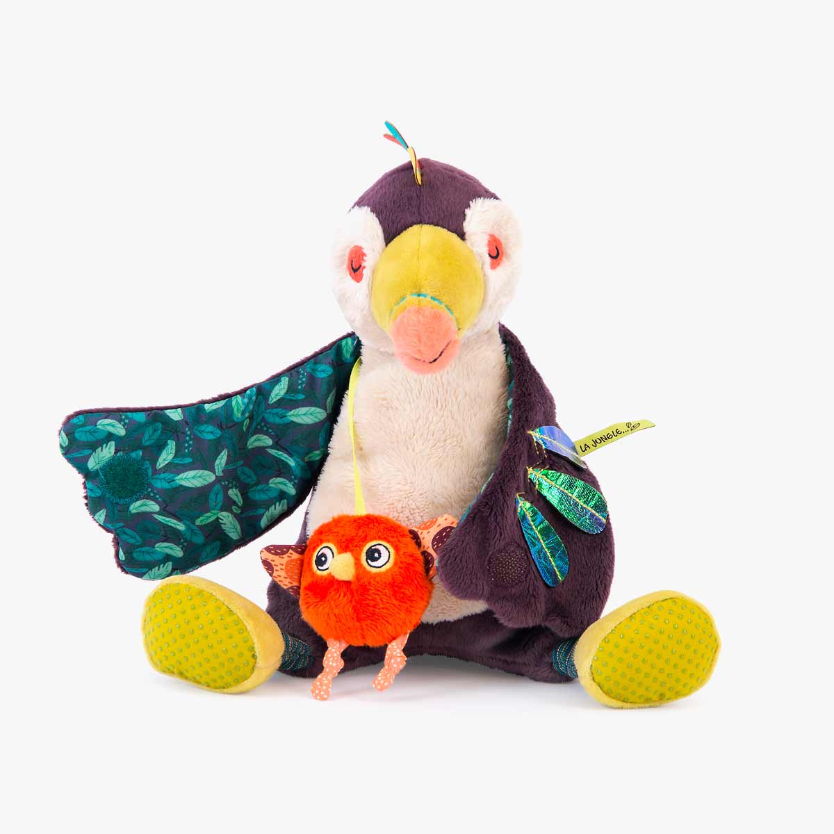 Peluche musicale Pakou Dans la Jungle Moulin Roty