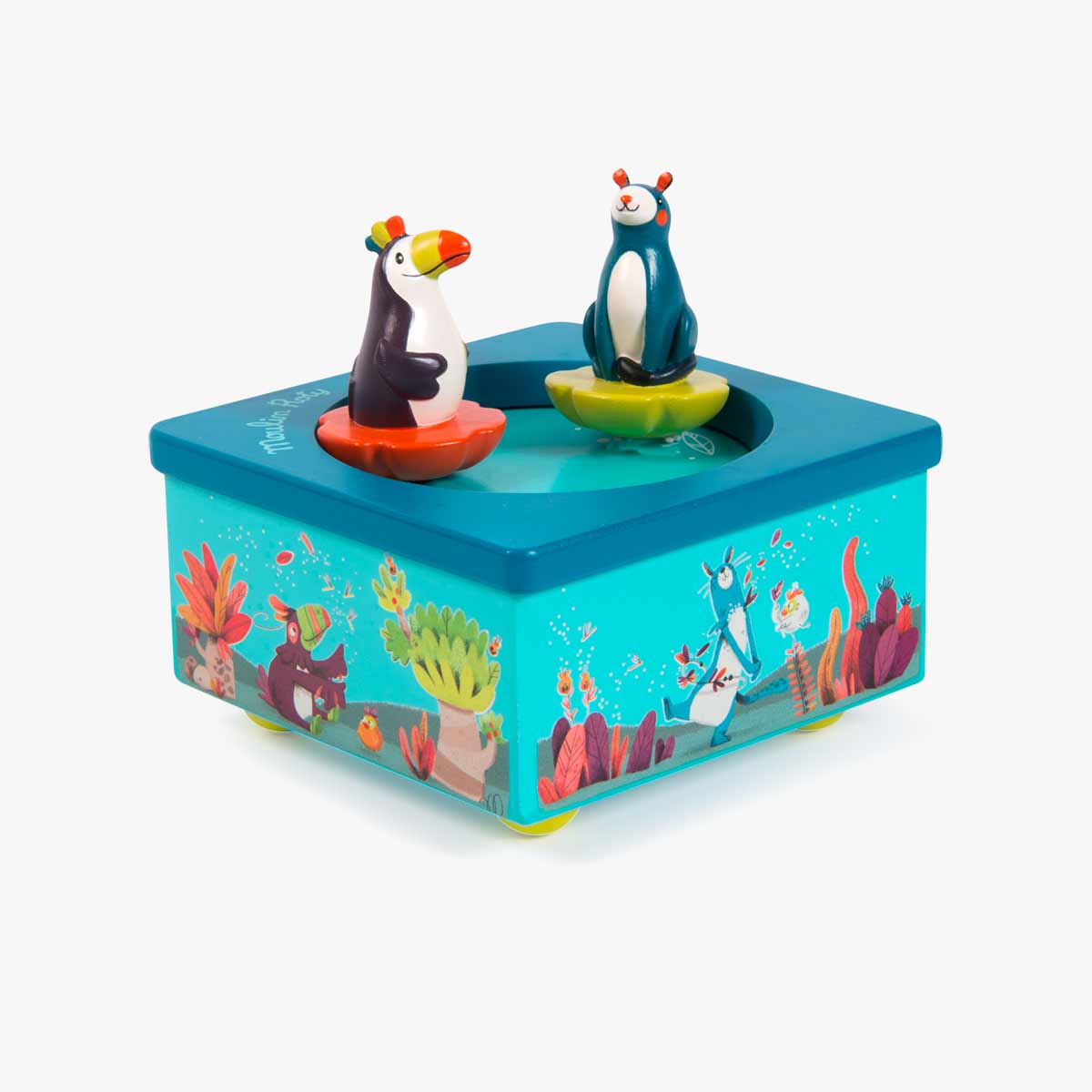 Boite a musique Dans la jungle Moulin Roty