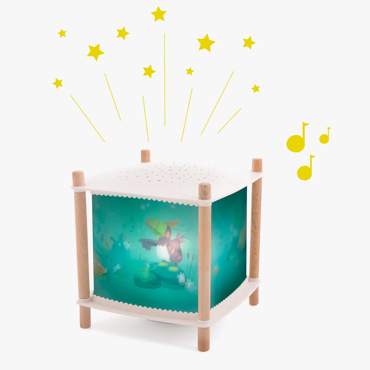 Lanterne magique connectee Revolution 20 Dans la jungle Moulin Roty