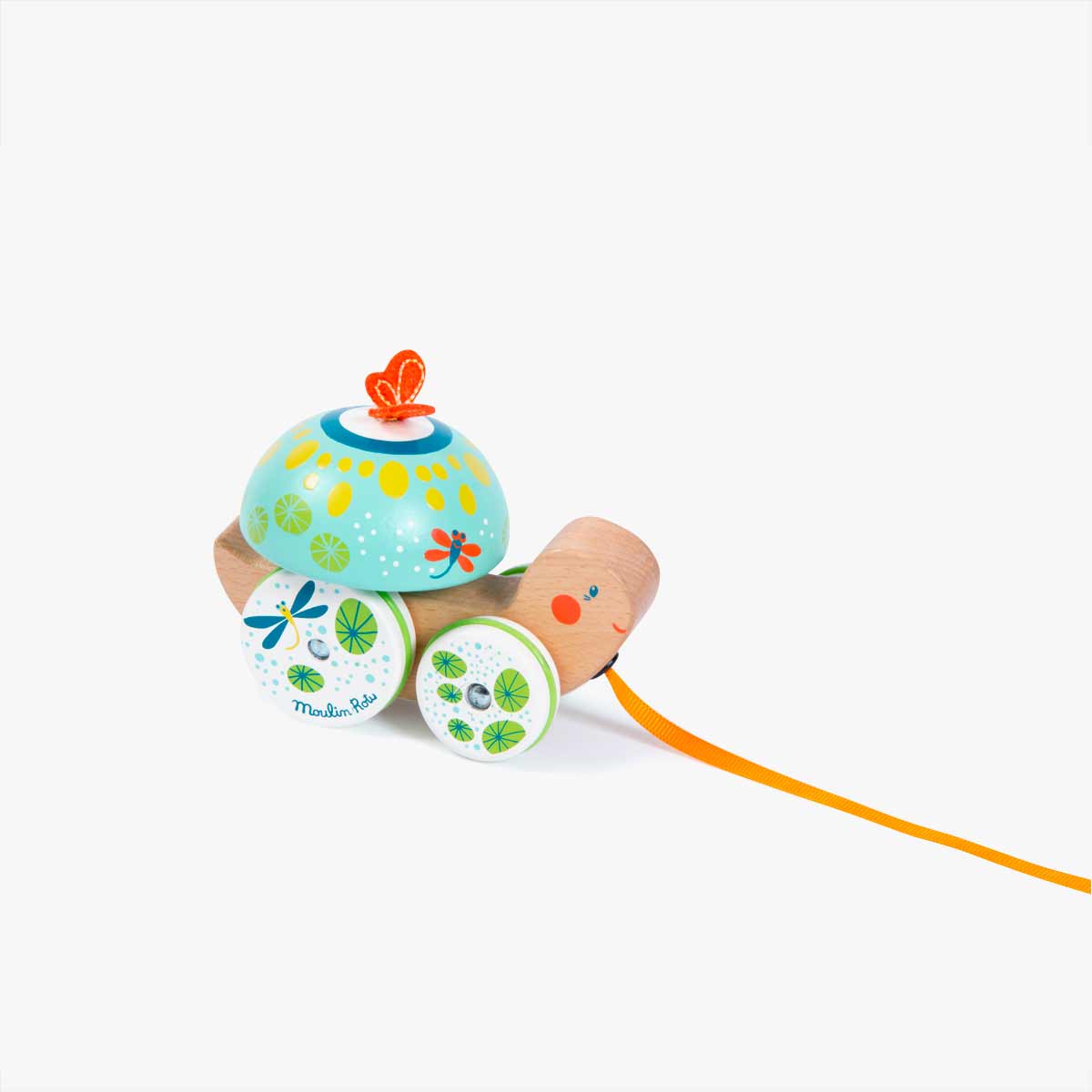 Jouet a tirer Tortue Dans la jungle Moulin Roty