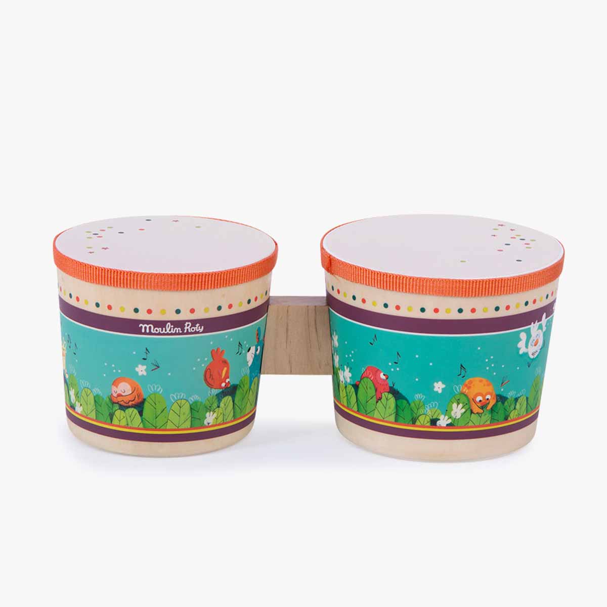 Tambour bongo Dans la jungle Moulin Roty