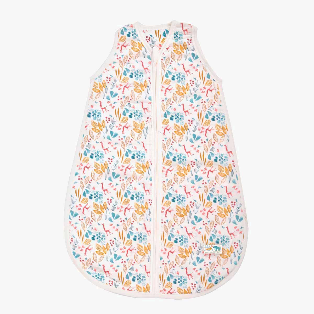 Gigoteuse ete motif floral 70 cm Sous mon baobab Moulin Roty