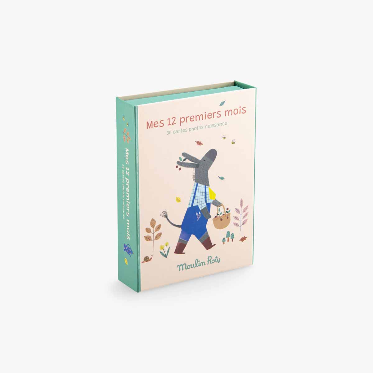 Cartes mes 12 premiers mois Pomme des bois (30 cartes) Moulin Roty