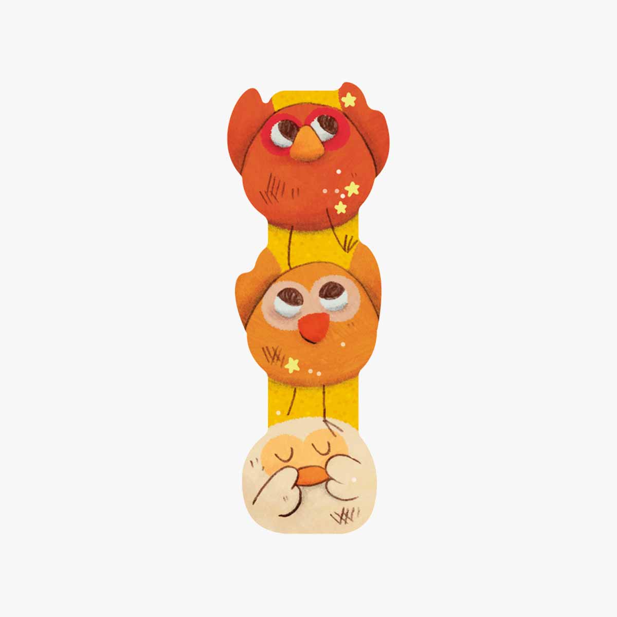 Lettre bois I jaune Mon premier alphabet Moulin Roty