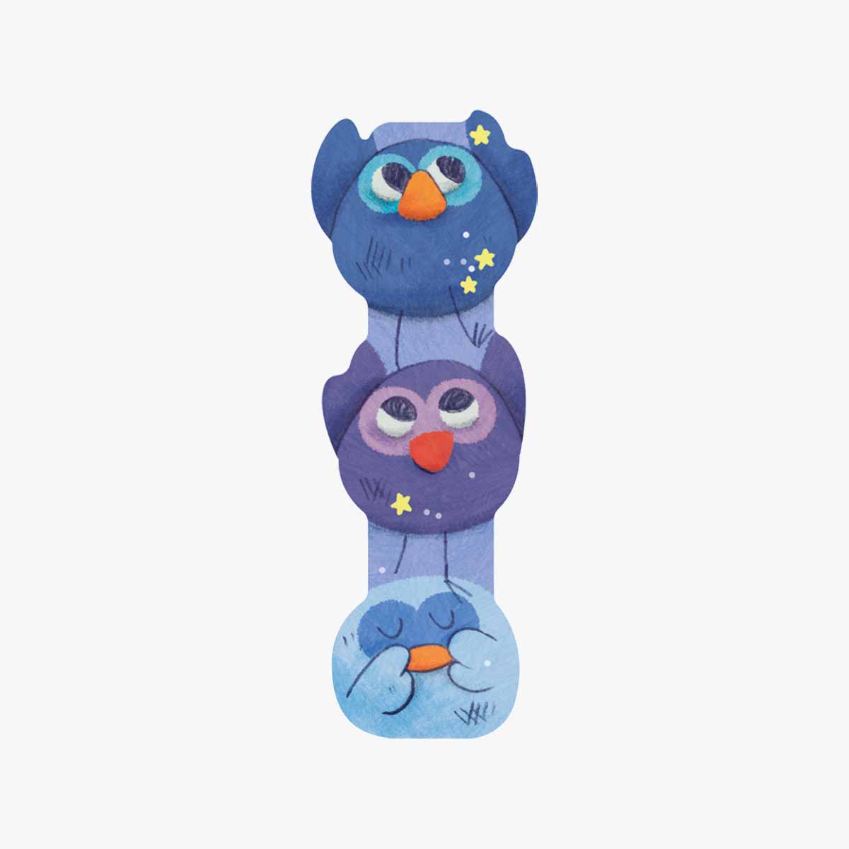 Lettre bois I bleu Mon premier alphabet Moulin Roty