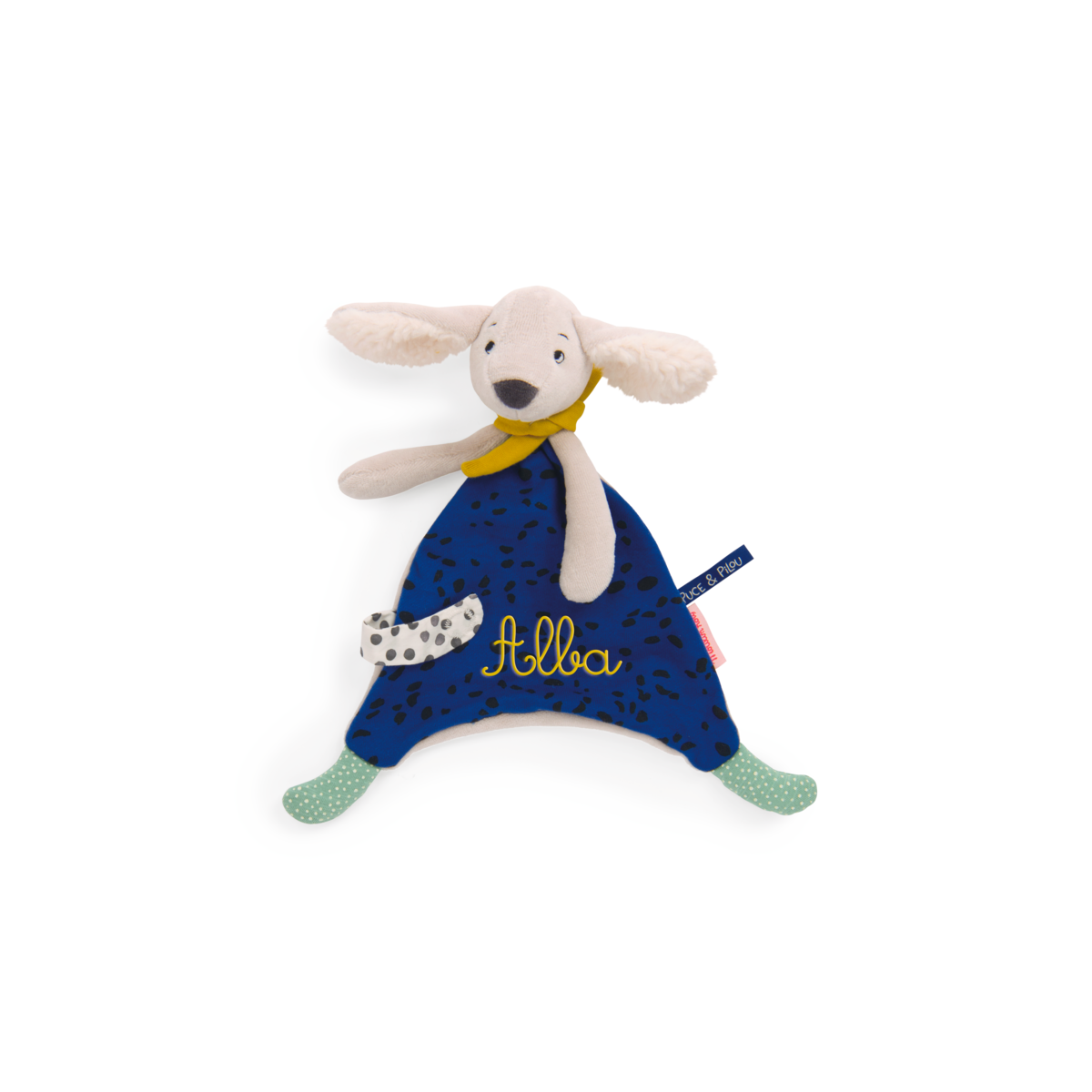 Doudou Pilou bleu