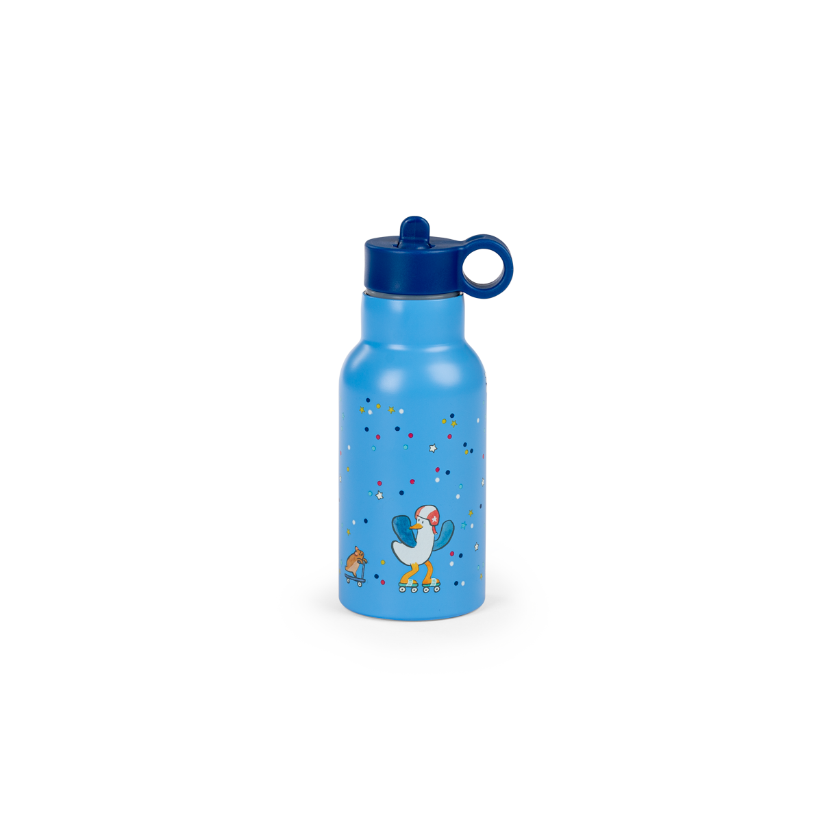 Gourde bleue Puce  Pilou Moulin Roty