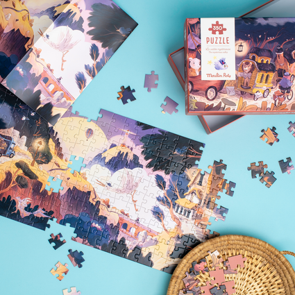 Puzzle La vallée mystérieuse 350 pcs
