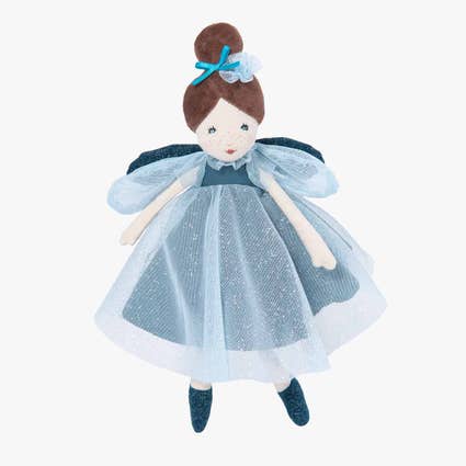 Petite poupee fee bleue Il etait une fois Moulin Roty