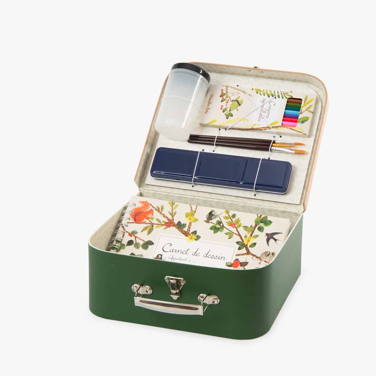 Valise L'aquarelliste Le jardin du Moulin Moulin Roty