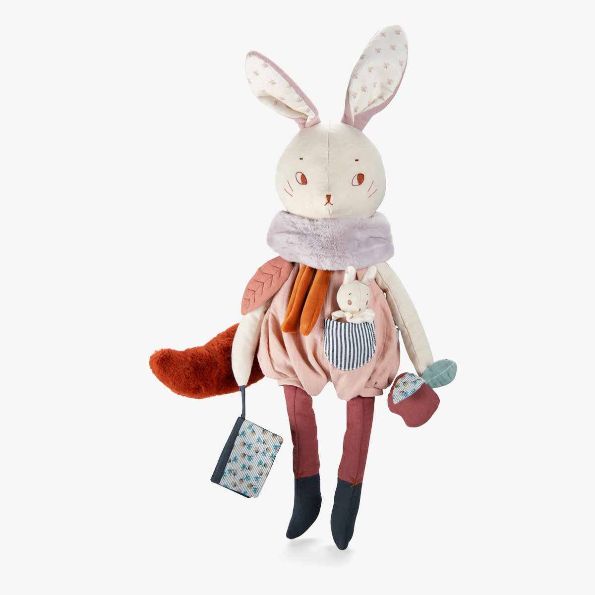 Jouet d'activités lapin Après la pluie Moulin Roty