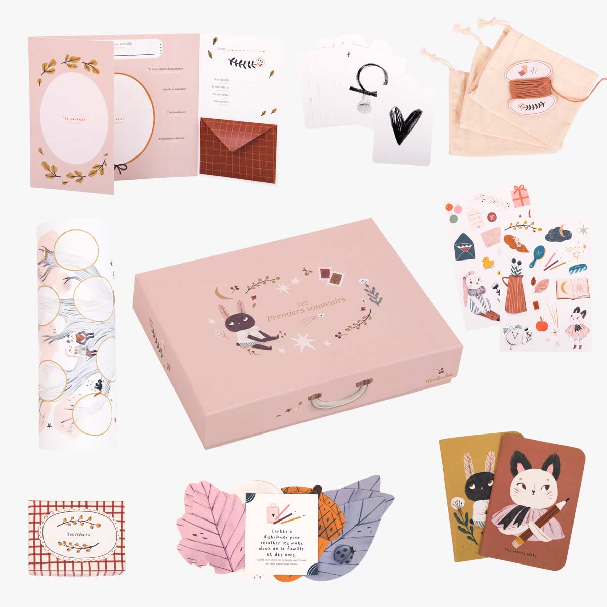 Coffret Premiers souvenirs Apres la pluie Moulin Roty