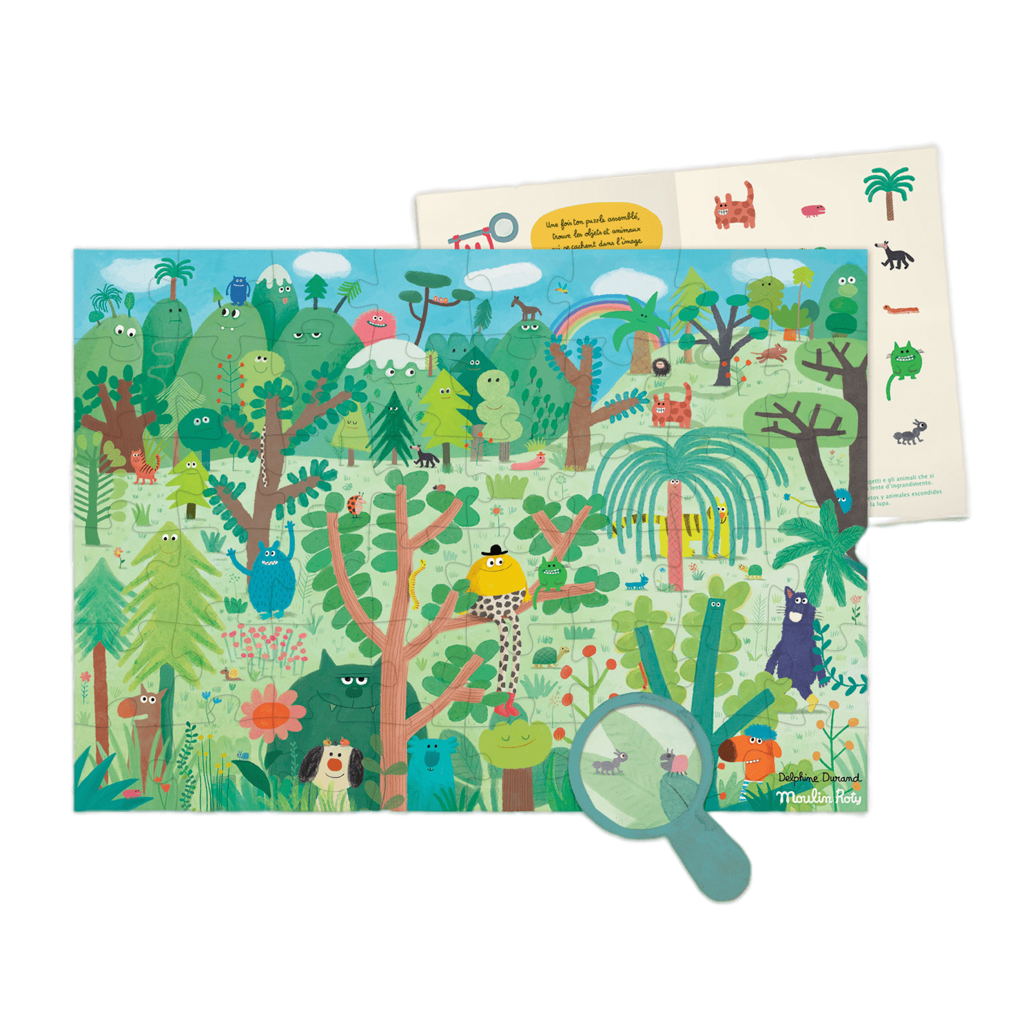 Puzzle La terre merveilleuse 48 pcs