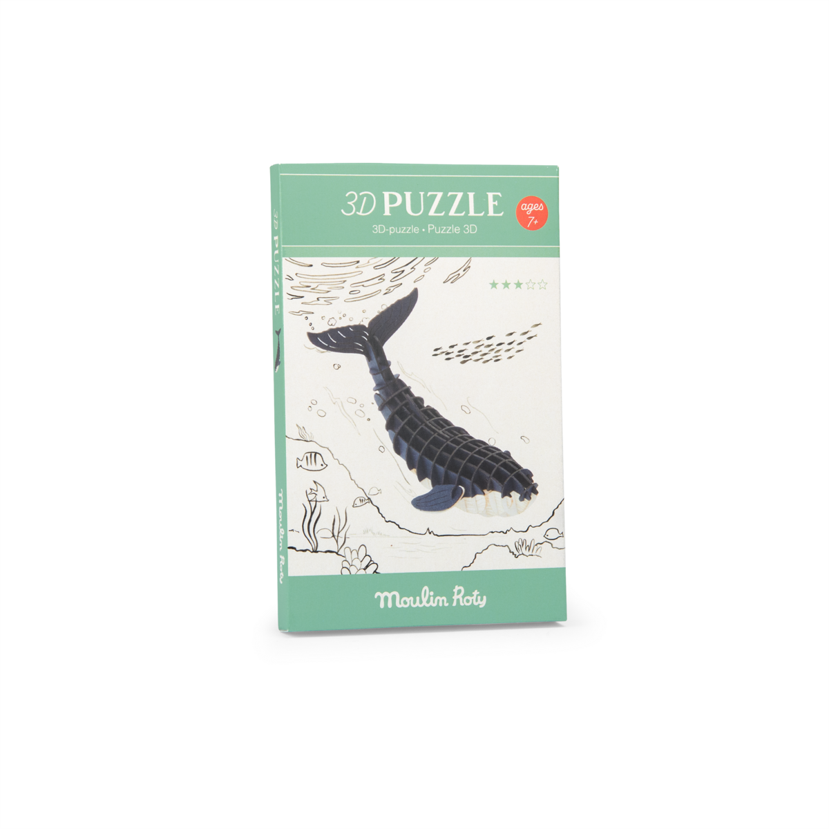 Puzzle 3D Baleine