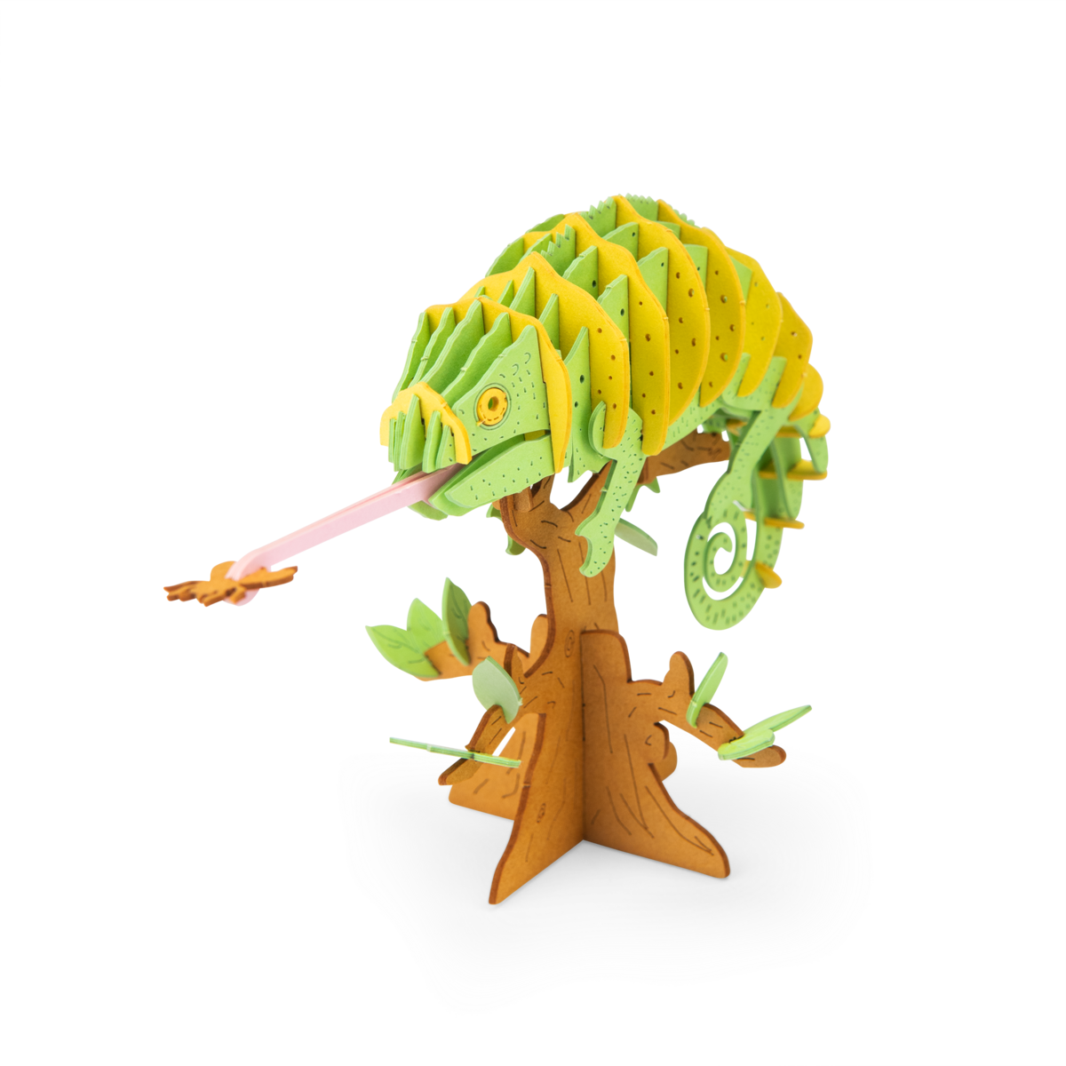 Puzzle 3D Caméléon