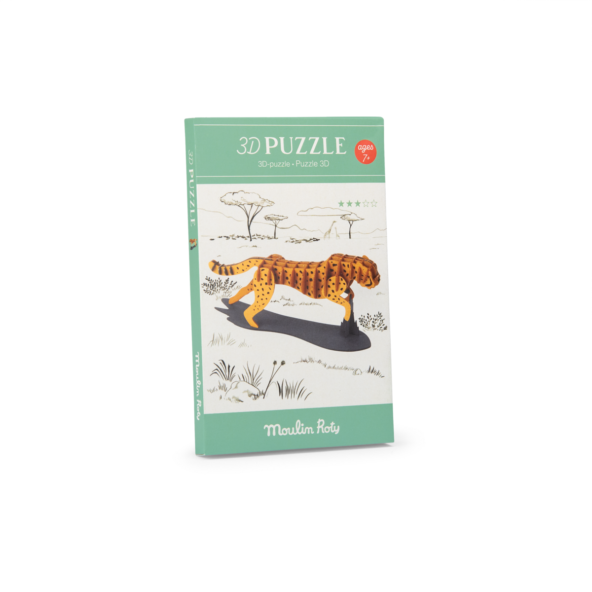 Puzzle 3D Guépard