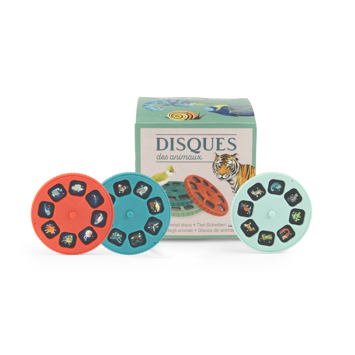 Boîte de 3 disques pour projecteur