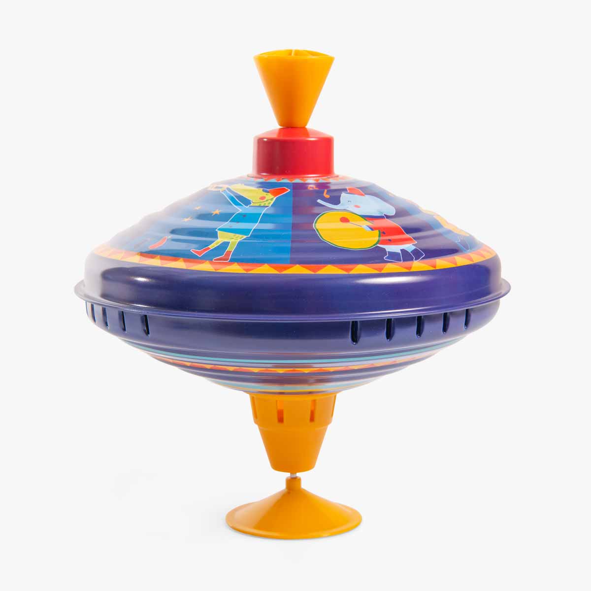 Grande toupie fanfare Les jouets metal Moulin Roty
