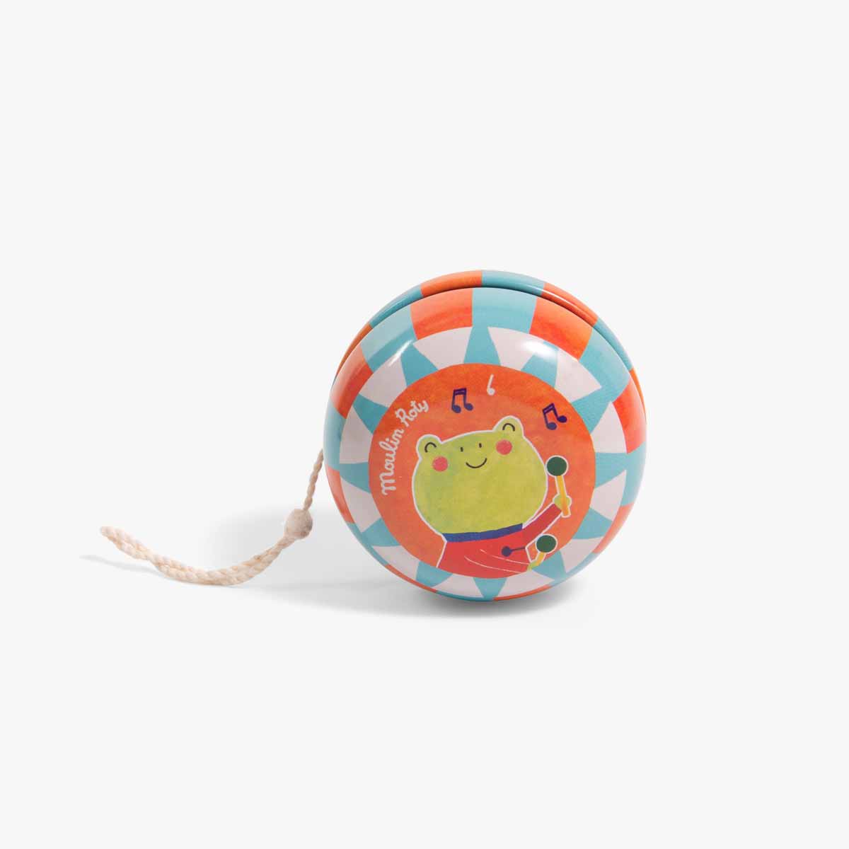Yoyo en metal grenouille Moulin Roty