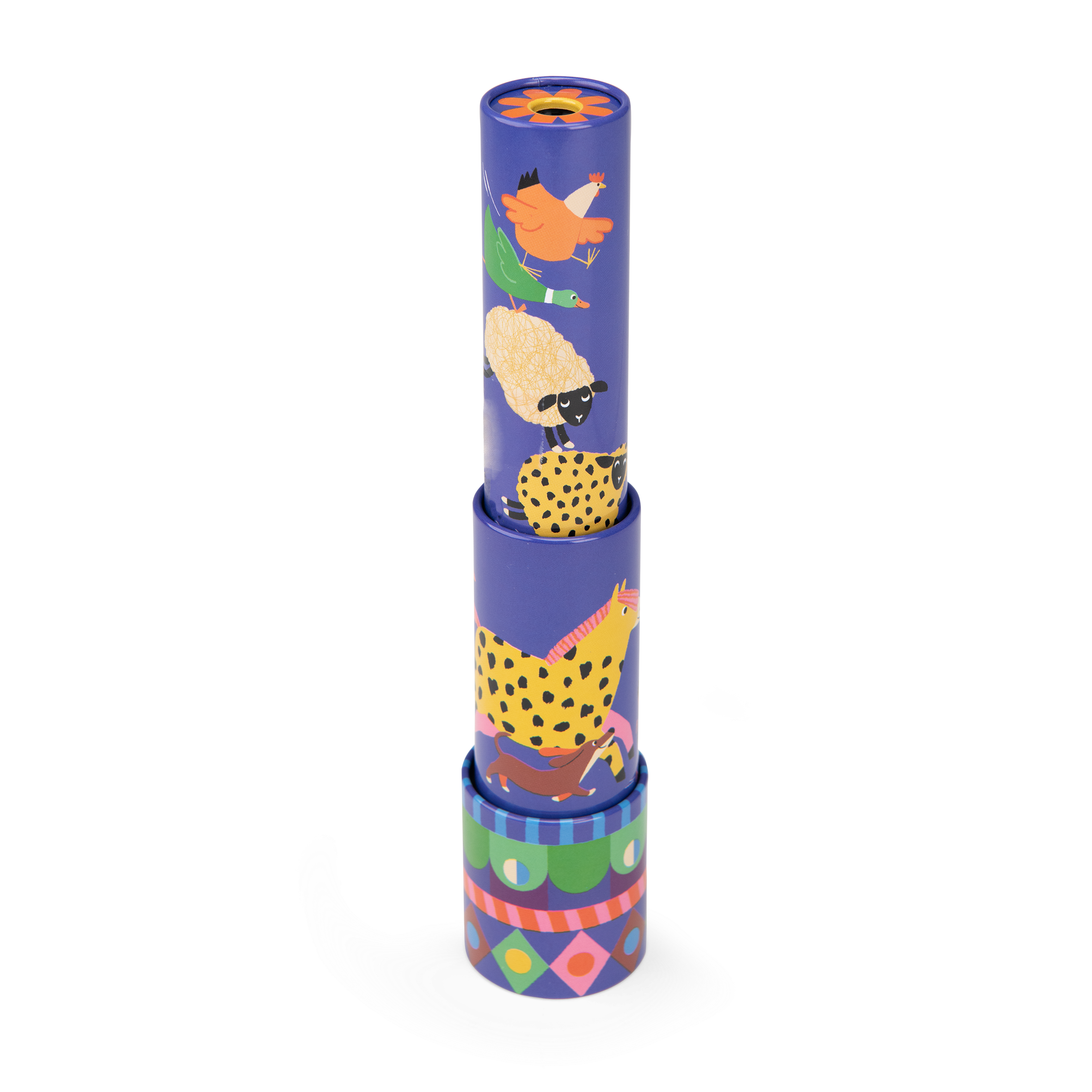 Kaléidoscope longue-vue Les jouets métal