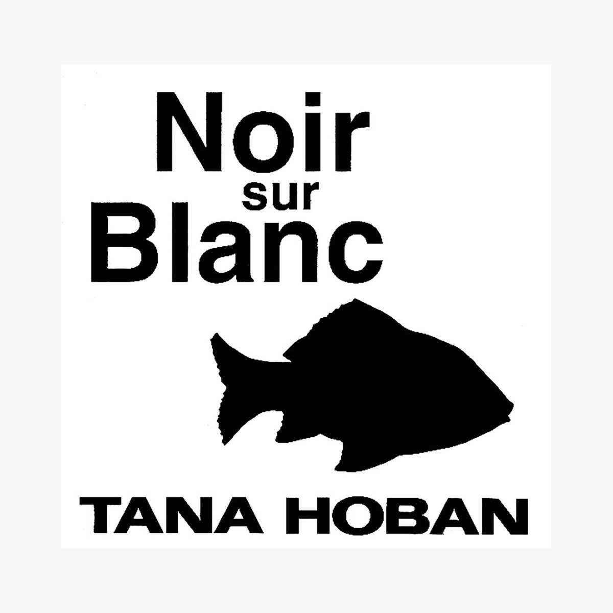 Livre Noir sur blanc de Hoban