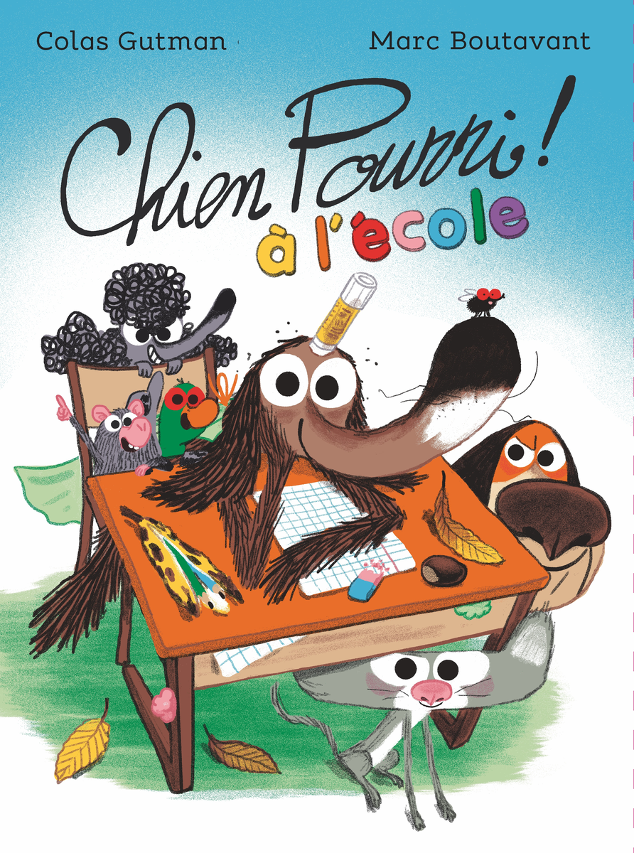 Livre Chien pourri à l'école