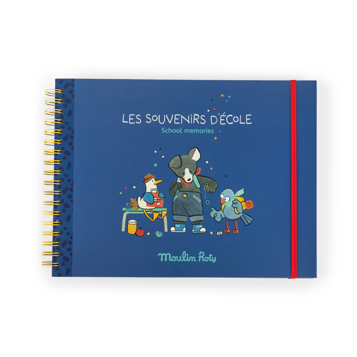 Album souvenirs d’ecole 36p Puce  Pilou Moulin Roty