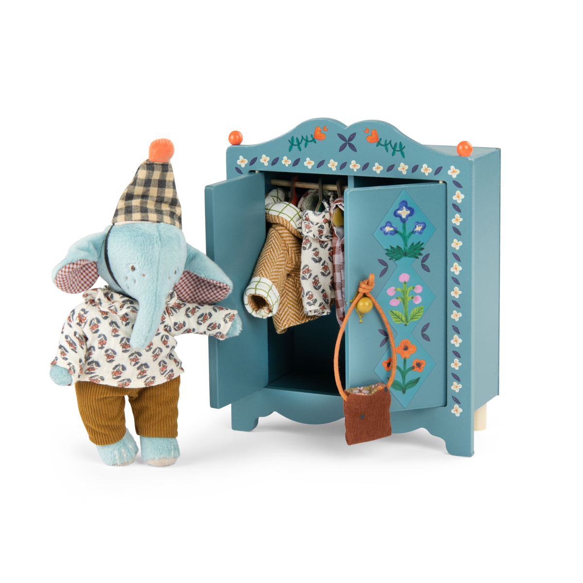 Armoire en bois Les Minouchkas Moulin Roty