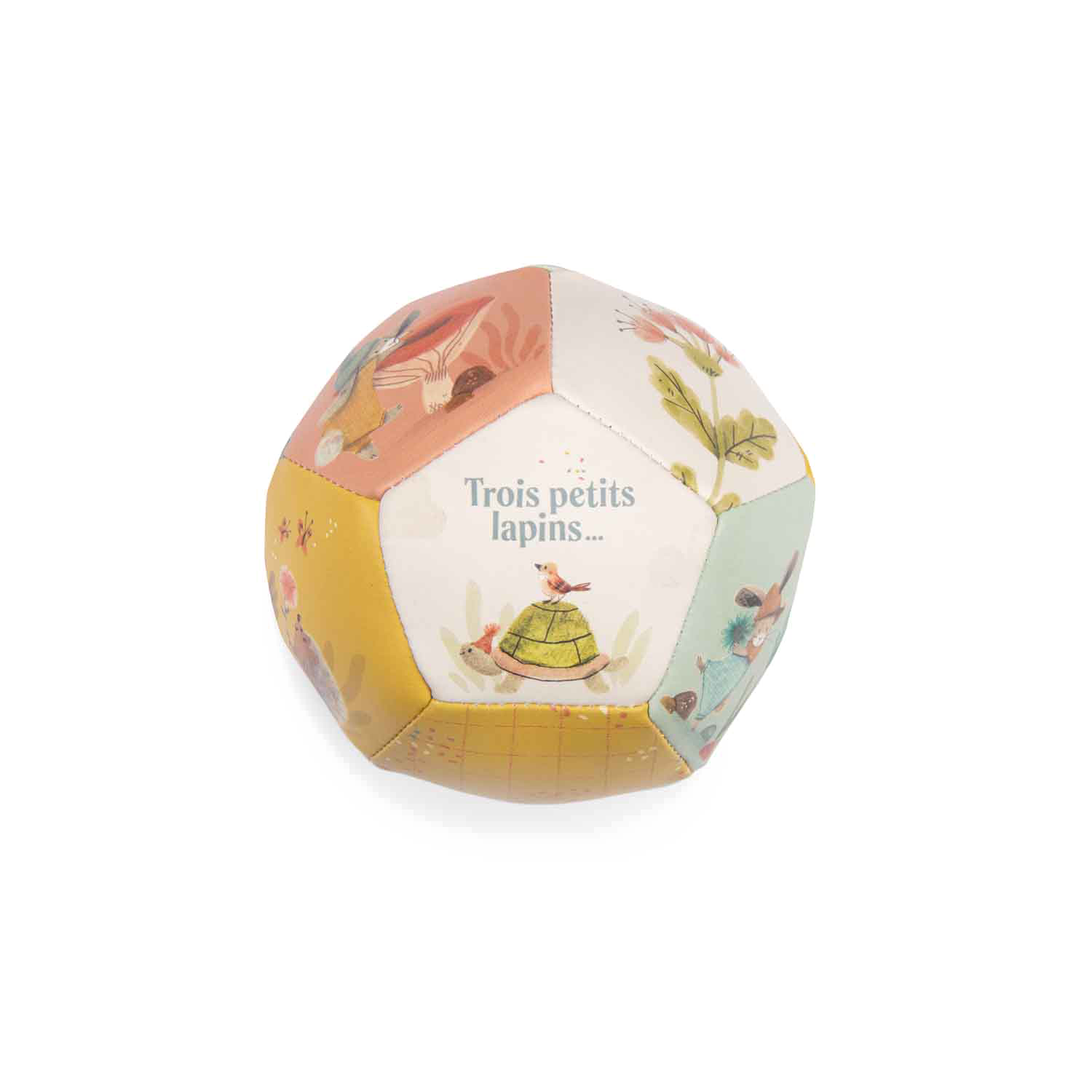 Ballon souple Trois petits lapins Moulin Roty