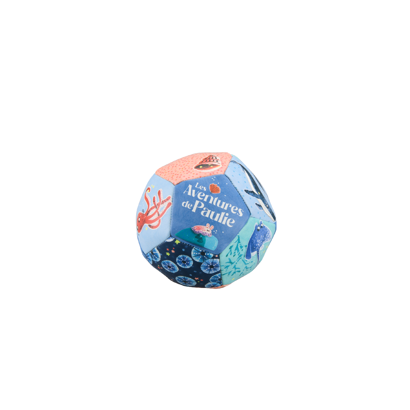 Ballon souple bebe Les aventures de Paulie Moulin Roty