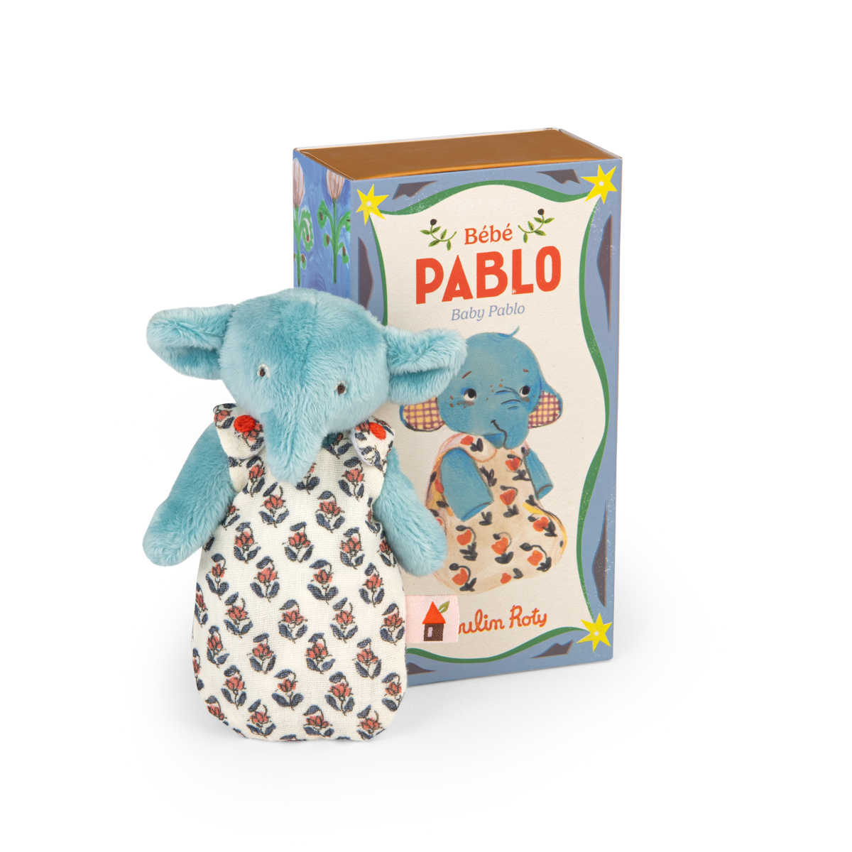 Bebe Pablo l'elephant Les Minouchkas Moulin Roty