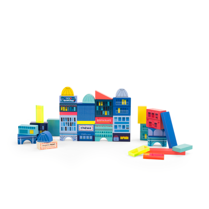 Blocs de construction ville 51 pcs Avenue du Moulin Moulin Roty