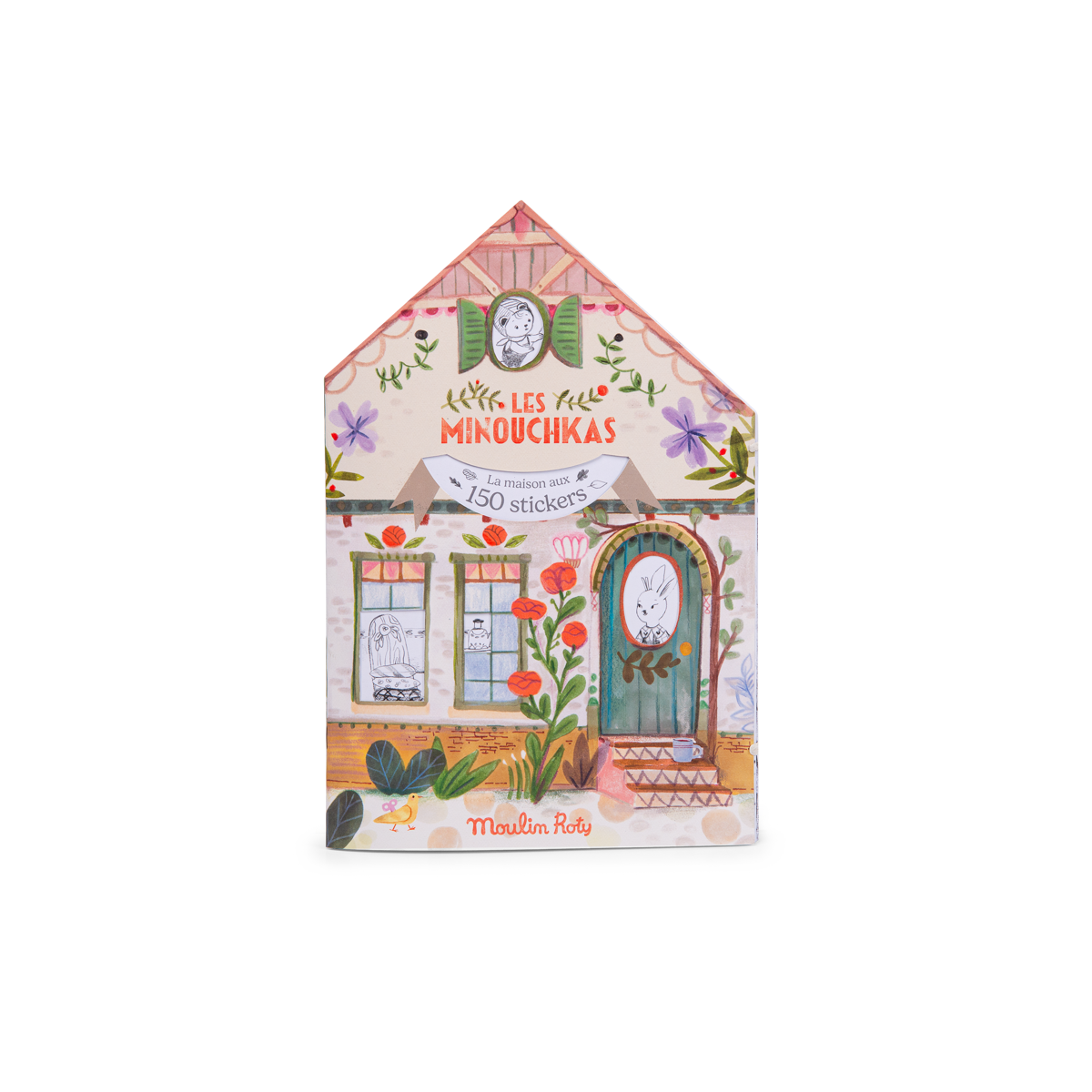 Cahier 150 stickers Les Minouchkas Moulin Roty