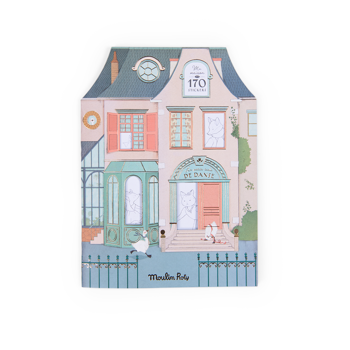 Cahier stickers La petite ecole de danse Moulin Roty