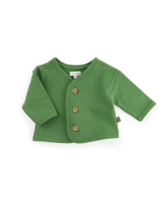 Cardigan 36m molleton vert Oscar