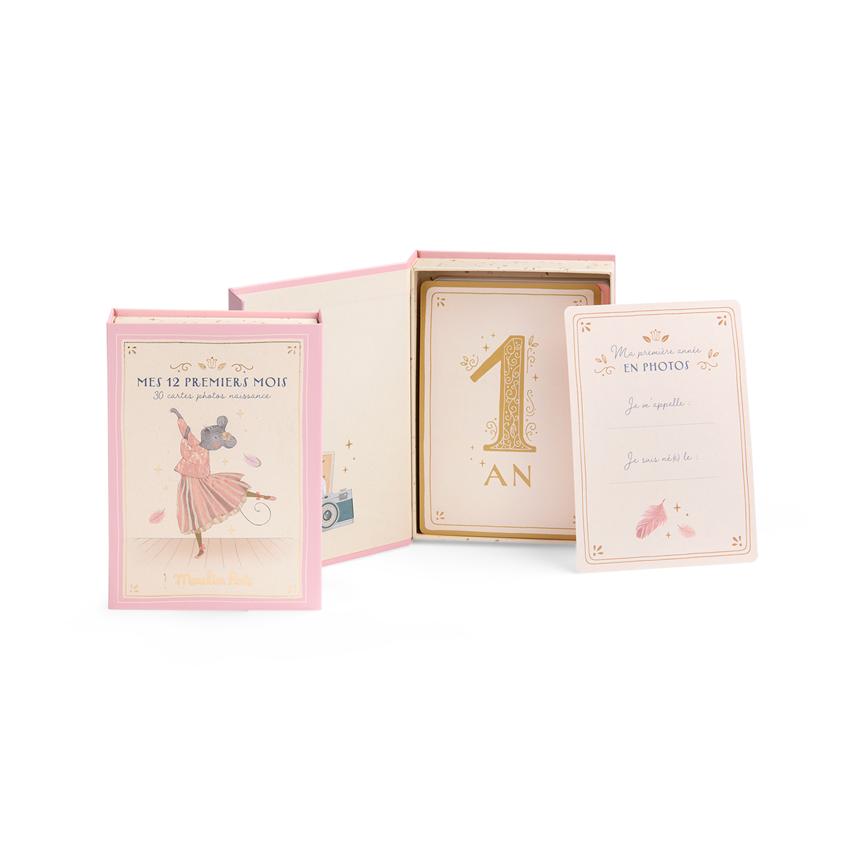 Cartes Mes 12 premiers mois La petite ecole de danse 30 cartes