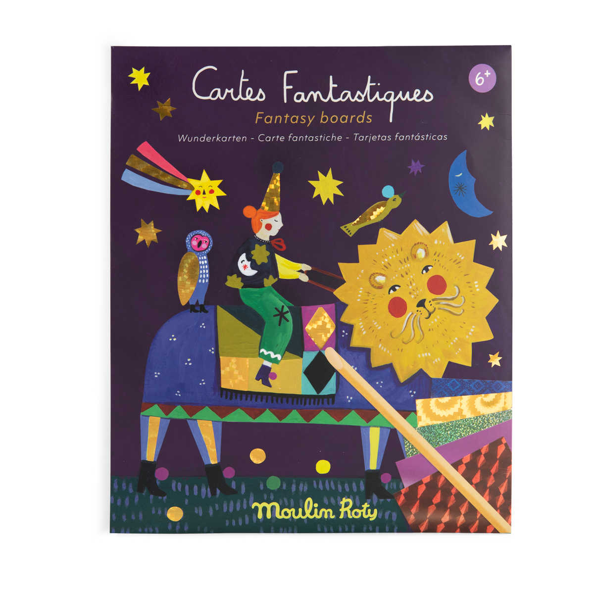 Cartes fantastiques Les cometes filantes Moulin Roty