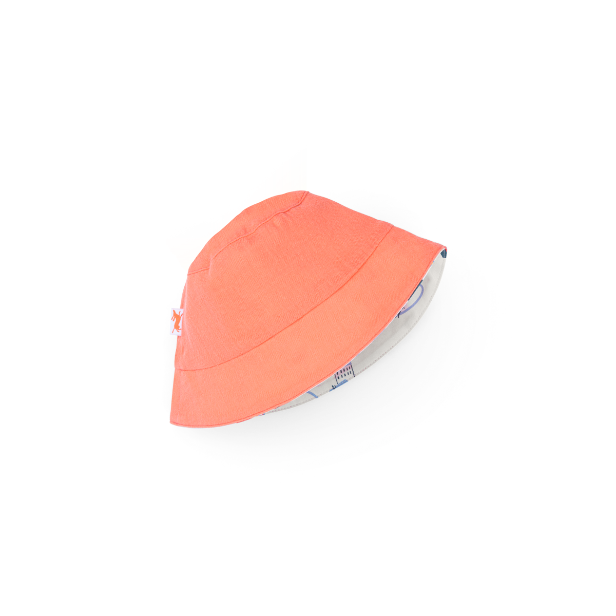 Chapeau en lange corail  Lys