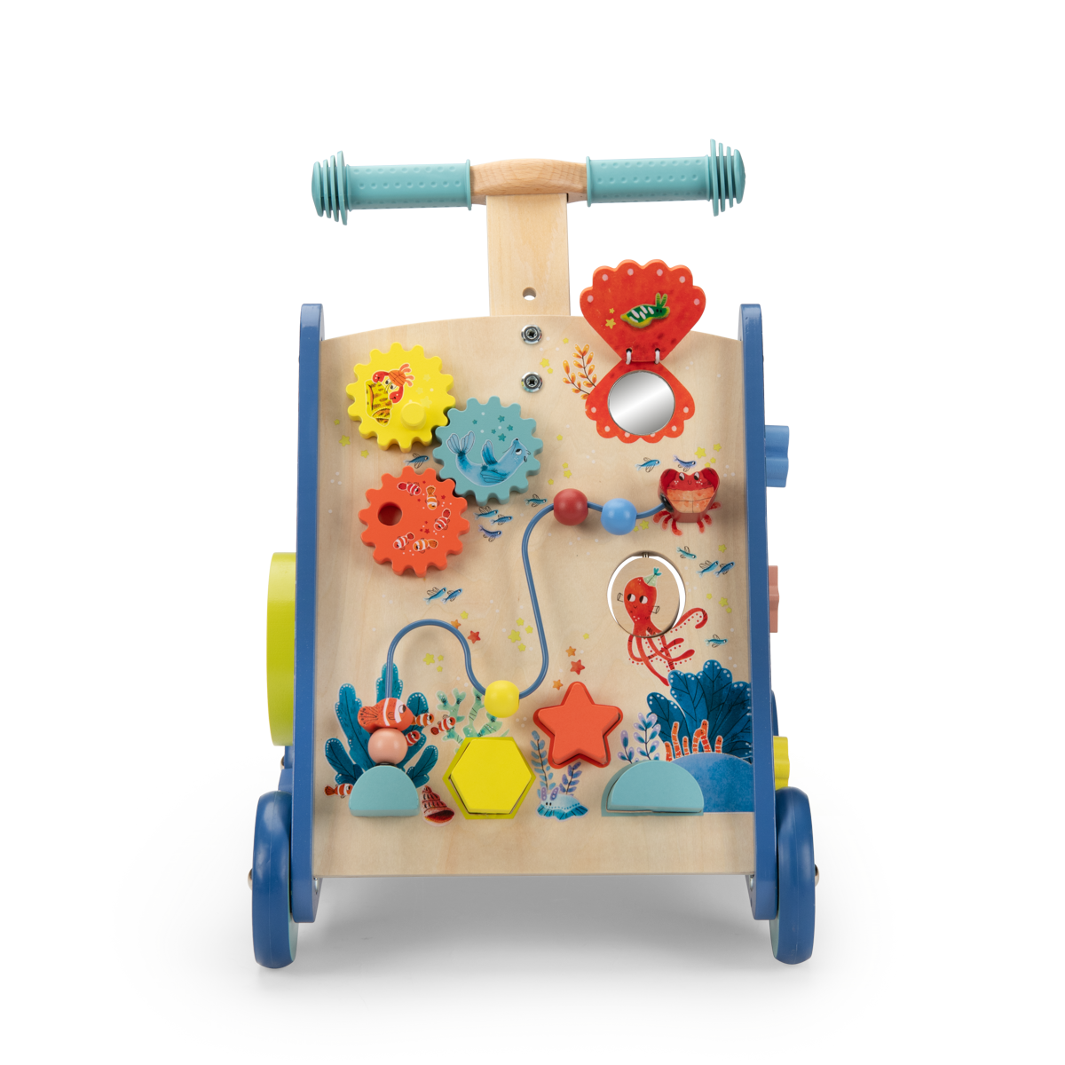 Chariot de marche d’activites Les Aventures De Paulie Moulin Roty